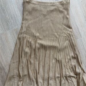 St. John Gold Skirt